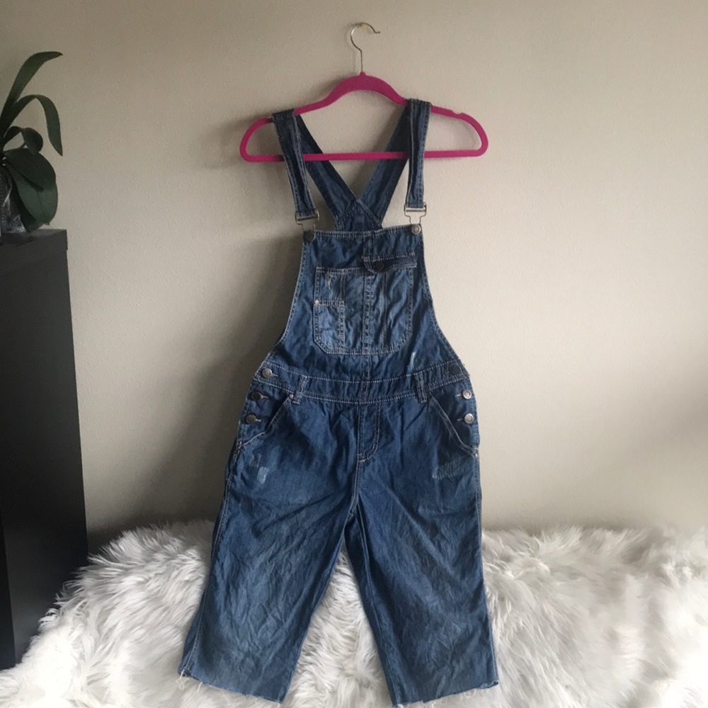 Denim Bib Ava Overall medium wash HOT KISS Size L
